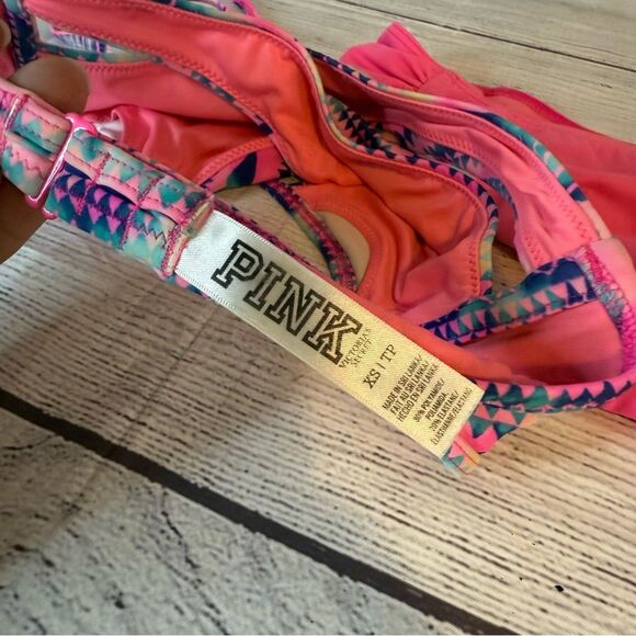 Pink Victoria’s Secret Multicolor Swim Set size XS - Picture 4 of 5